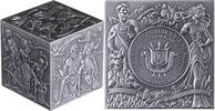 Burundi 500 Francs GREEK GODS 3D Cube 1 Kg Kilo Silver Coin 500 Francs Burundi 2025 -