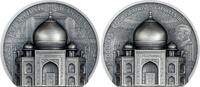 Cook Islands 10 Dollars TAJ MAHAL Historical Monuments 2 Oz Silver Coin 10$ Cook Islands 2025 -