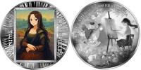 Cameroon 500 Francs MONA LISA AI-nime Art Masterpieces Silver Coin 500 Francs Cameroon 2025 -