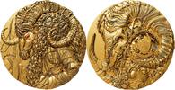 Cameroon 2000 Francs PAN GOD Gods of the Fringe Gilded 2 Oz Silver Coin 2000 Francs Cameroon 2025 -