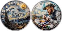 Cameroon 2000 Francs STARRY NIGHT 2 Oz Silver Coin 2000 Francs Cameroon 2025 -