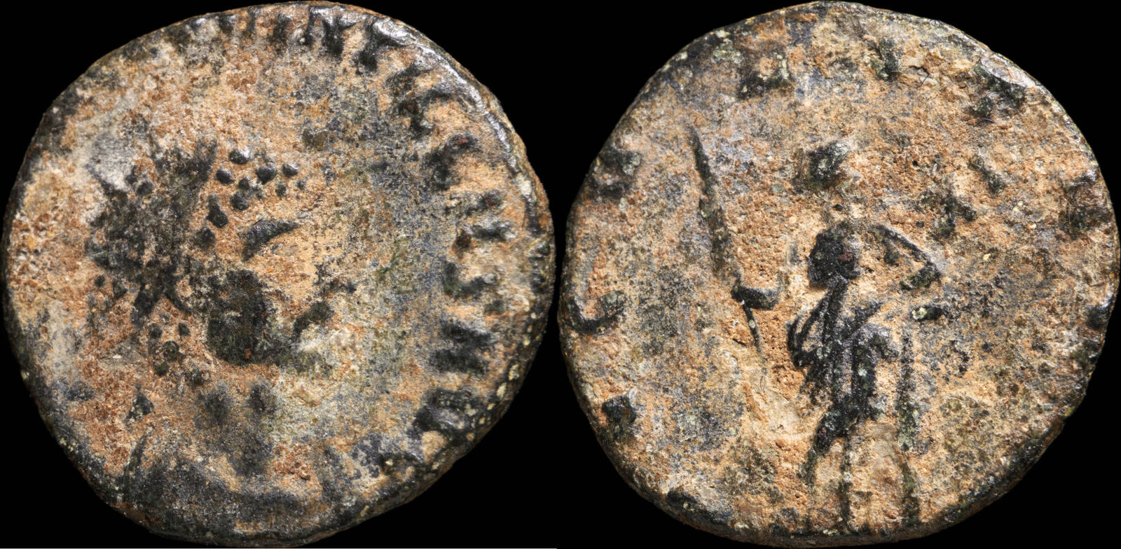 Roman Empire Quintillus SECVRIT AVG 18 mm / 2.45 gr. VF