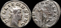 Roman empire Gallienus Antoninianus - DIANA FELIX - 20 mm / 2.35 gr. -
