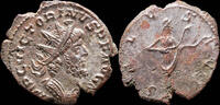 Roman empire Victorinus Antoninianus - SALVS AVG - 21 mm / 4.06 gr. -