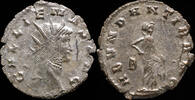Roman empire Gallienus Ae Antoninianus -ABVNDANTIA AVG - 21 mm / 2.18 gr. -