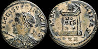 Roman Empire Crispus - BEATA TRANQVILITAS, Trier - 17 mm / 2.52 gr. -