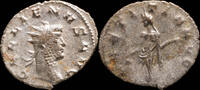 Roman Empire Gallienus Antoninianus - LAETITIA AVG - 21 mm / 2.34 gr. -