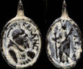 RELIGIOUS MEDALS Religious medal, S. Francisco / S. Fidel, XVI-XVII centuries - 16x10 mm. -