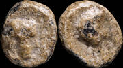 IBERIAN PUNIC REPUBLICAN Ancient Hispania - Plomo Monetiforme, mining Series - 12 mm / 2.71 gr. -