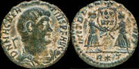 Roman empire Magnentius - VICT DD NN AVG ET CAES, Rome - 20 mm / 4.50 gr. -