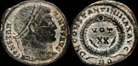 Roman empire Constantine I - DN CONSTANTINI MAX AVG VOT XX, Rome - 19 mm / 2.32 gr. -