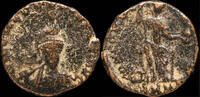 Roman empire Honorius Nummus - CONCORDI-A AVGG - 16 mm / 2.02 gr. -