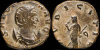Roman empire Salonina Ae Antoninianus - PVDICITIA - 19 mm / 4.36 gr. -