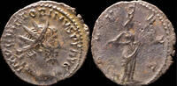 Roman empire Victorinus Antoninianus - SALVS AVG - 21 mm / 2.45 gr. -
