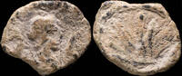 IBERIAN PUNIC REPUBLICAN Ancient Hispania - Plomo Monetiforme, mining Series - 14 mm / 1.86 gr. -