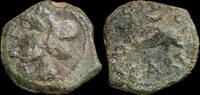 IBERIAN PUNIC REPUBLICAN Ancient Hispania - Carteia, San Roque (Cadiz) Ae Semis - 24 mm / 10.19 gr. -