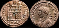 Roman Empire Constantine I - PROVIDENTIAE CAESS, Trier - 19 mm / 3.21 gr. -