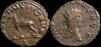 Roman Empire Gallienus Antoninianus - APOLLINI CONS AVG - 21 mm / 2.92 gr. -