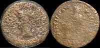 IBERIAN PUNIC REPUBLICAN Ancient-Augustus, Italica, Santiponce (Sevilla) Ae Dupondius - 35 mm / 25.26 gr. -