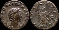 Roman Empire Salonina Ae Antoninianus - PVDICITIA - 19 mm / 2.56 gr. -