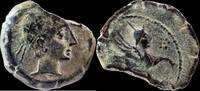 IBERIAN PUNIC REPUBLICAN Ancient Hispania - Castulo, Cazlona (Jaen) Ae As - 26 mm / 11.50 gr. -