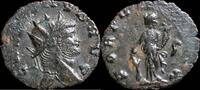 Roman Empire Gallienus Ae Antoninianus - FORTVNA REDVX - 19 mm / 1.98 gr. -