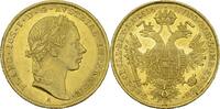 Österreich Franz Josef I., Wien, sehr selten in dieser Erhaltung Dukat 1856 A Min. Rdf., fast Stempelglanz