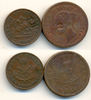 Kanada Neuschottland: Penny Token mit Gegenstempel + Token 1854 Victoria, 1837-1901: -