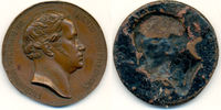 Preussen: Eins. Hohlmedaille Friedrich Wilhelm III, 1797-1840: -