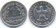 Drittes Reich 1 Reichsmark Drittes Reich: 1 Reichsmark 1937 F -