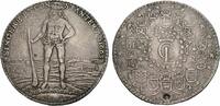 BRAUNSCHWEIG LÜNEBURG CELLE Löser zu 3 Reichstalern Christian Ludwig, 1648-1665. -