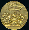 Religion: Einseitige Medaille Geburt Christi -