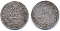 Braunschweig Wolfenbüttel: Rudolph Aug., 1666-85. 12 Mariengroschen -