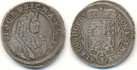 Sachsen Meiningen: 2/3 Taler Bernhard, 1680-1706: -