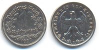 Drittes Reich 1 Reichsmark Drittes Reich: 1 Reichsmark 1937 F -