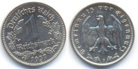 Drittes Reich 1 Reichsmark Drittes Reich: 1 Reichsmark 1937 F -