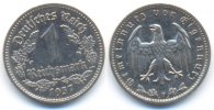 Drittes Reich 1 Reichsmark Drittes Reich: 1 Reichsmark 1937 F -