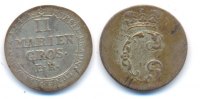 Braunschweig Wolfenbüttel: Karl I., 1735-1780. 2 Mariengroschen -