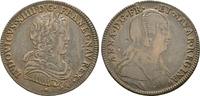 Frankreich: Kupfer Jeton Ludwig XIV, 1643-1715: -