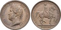 Frankreich: Bronzemedaille auf Herzog Ferdinand Philipp Louis Philipp, 1830-1848: -