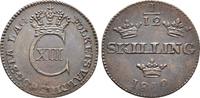 Schweden: 1/12 Skilling Karl XIII, 1809-1818: -