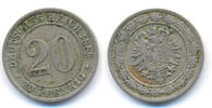 Kaiserreich: Kleinmünzen. 20 Pfennig -