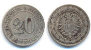 Kaiserreich: Kleinmünzen. 20 Pfennig -