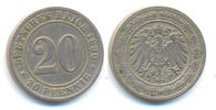Kaiserreich: Kleinmünzen. 20 Pfennig -