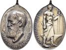 Münchner Medailleure: Hermann Hahn: Krupp: Tragbare versilberte Bronzmedaille -