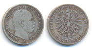Preussen: Wilhelm I., 1861-1888. 2 Mark -