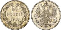 Finnland: 50 Penniä Helsinki Nikolaus II, 1894-1917: -