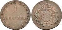 Bayern für Tirol: 1 Kreuzer Maximilian I. Joseph, 1806-1825: -