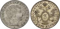 Habsburg: 3 Kreuzer Wien Ferdinand I, 1835-1848: -