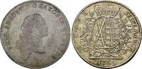 Sachsen: Taler mit Signum S am Armabschnitt. Leipzig Friedrich August III, 1763-1806: -